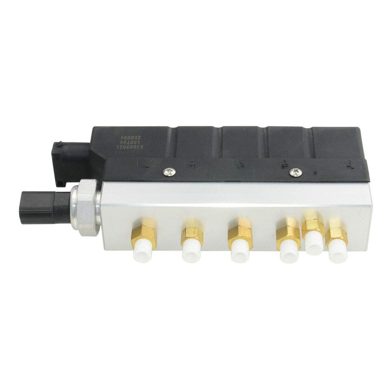 AKWH Air Suspension Solenoid Valve Block C2C35166 Replacement for 2004-2009 Jaguar XJ6 XJ8 X350 X358 C2C22909 2W933B486AA - Image 1